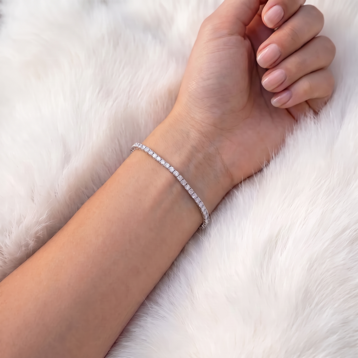 Pulsera Rivière Éclat - 3mm