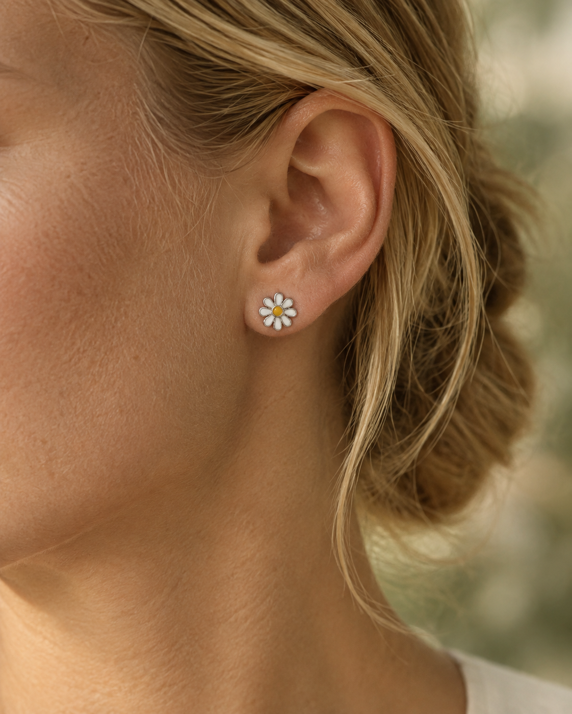 Pendientes Abeille & Marguerite - 925