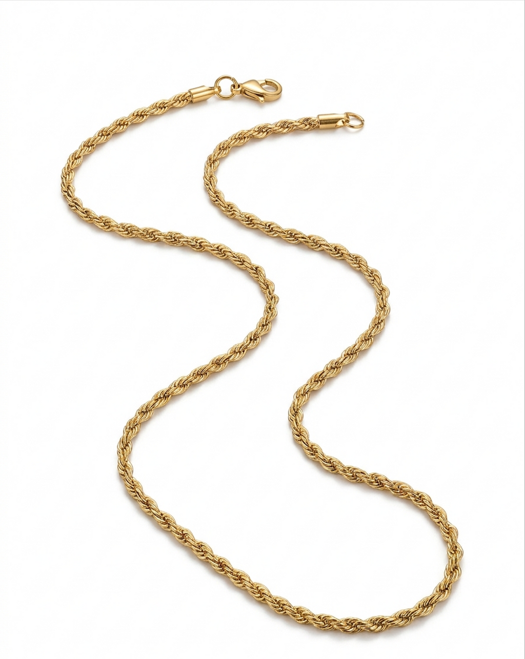 Cadena Trenzada Doré - 18k