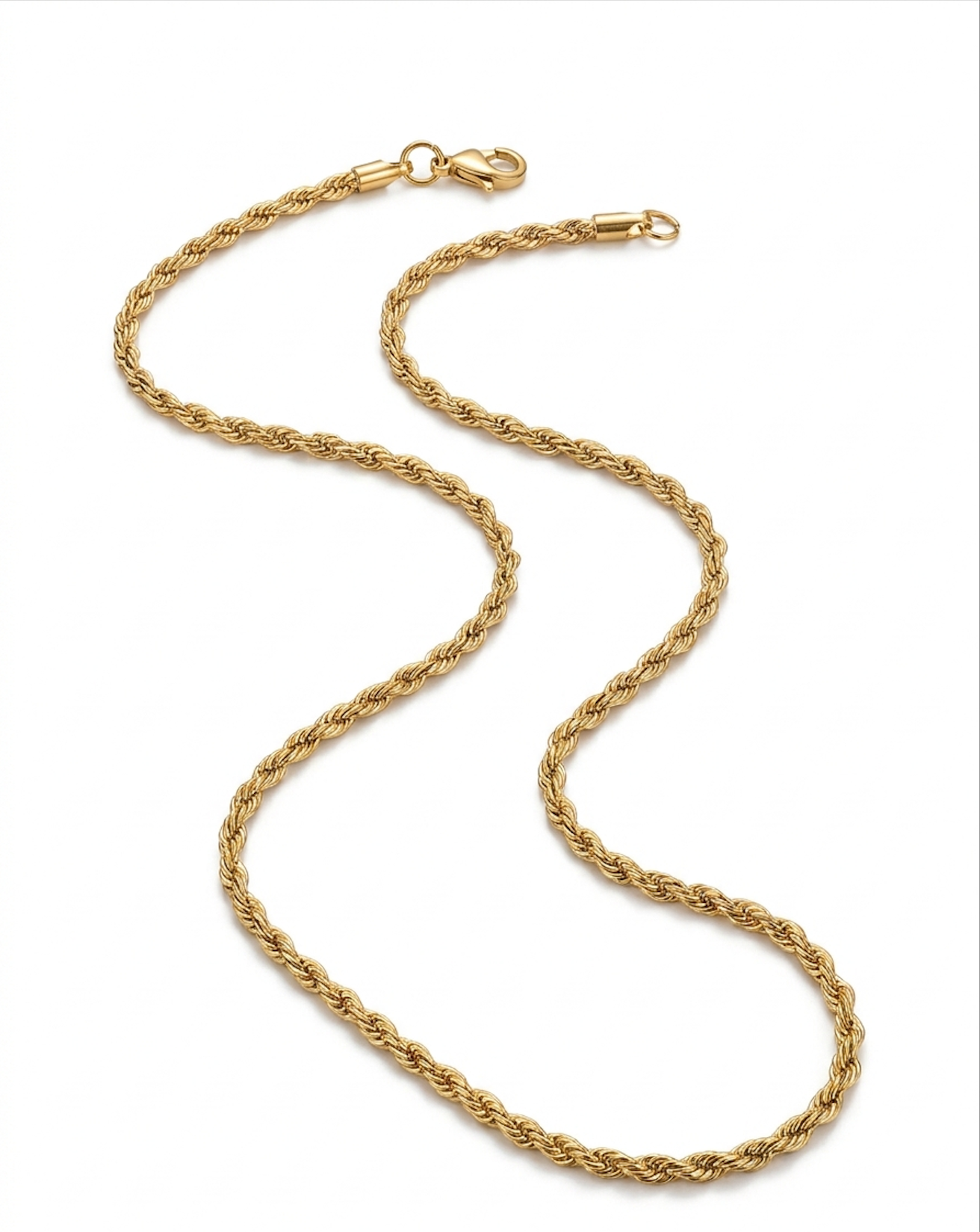 Cadena Trenzada Doré - 18k