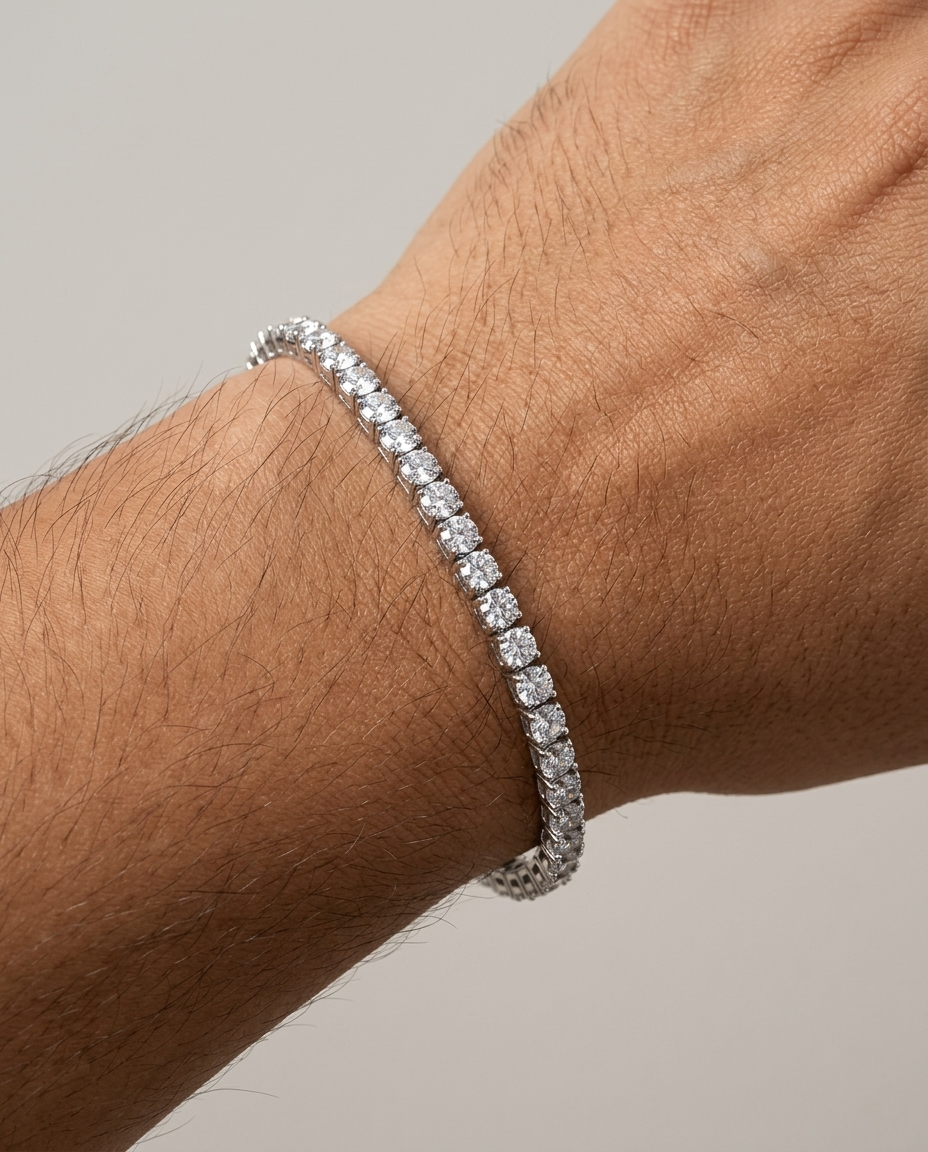 Pulsera Rivière Éclat - 4mm