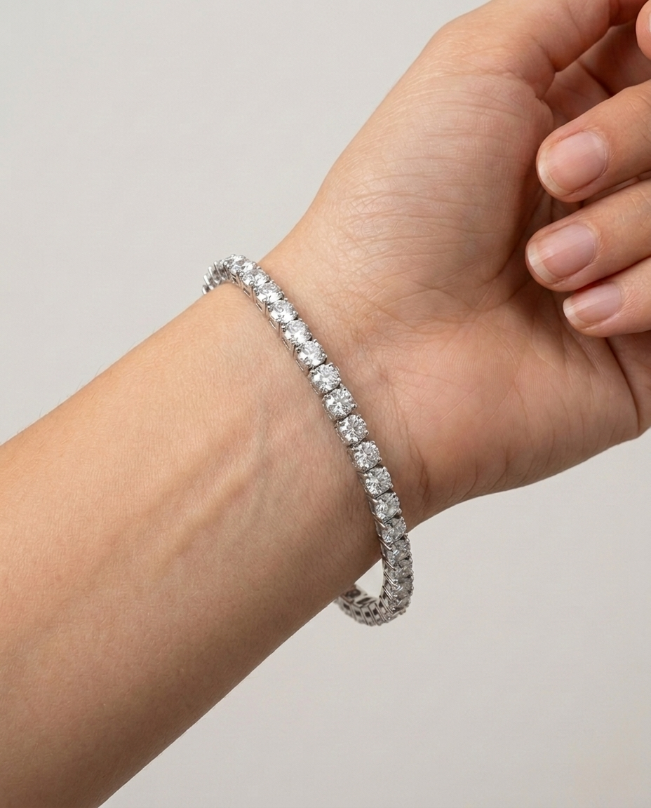 Pulsera Rivière Éclat - 4mm