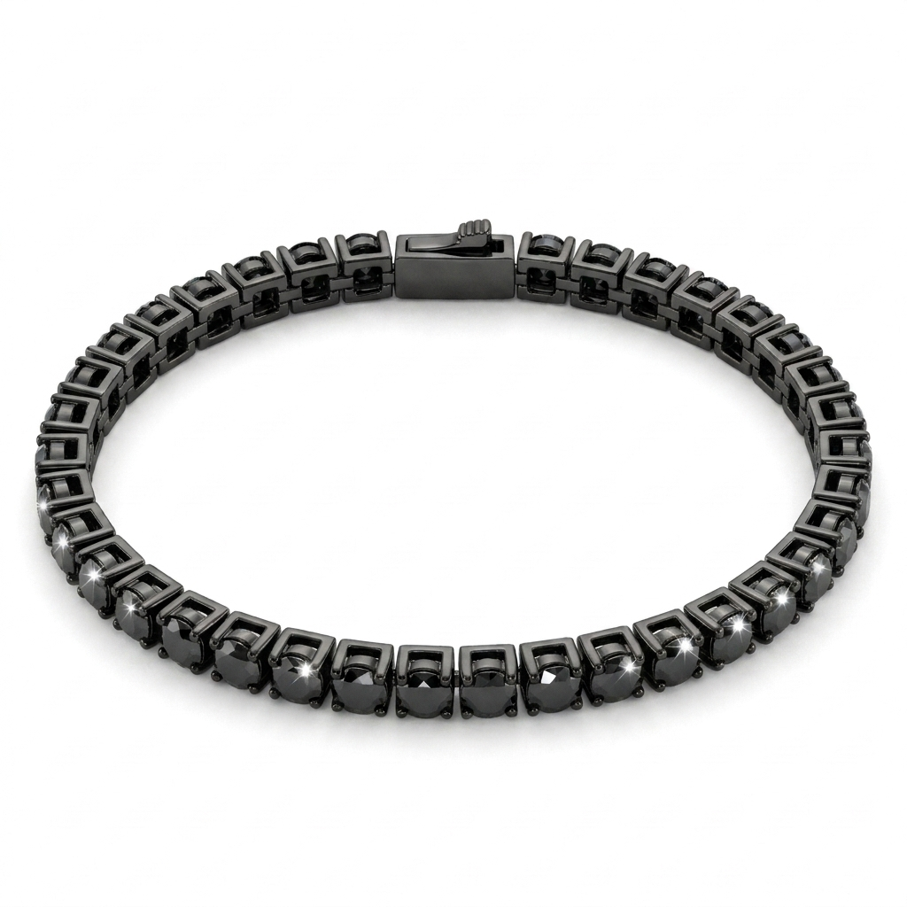 Pulsera Rivière Onyx - 3mm