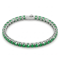 Pulsera Rivière Émeraude - 3mm