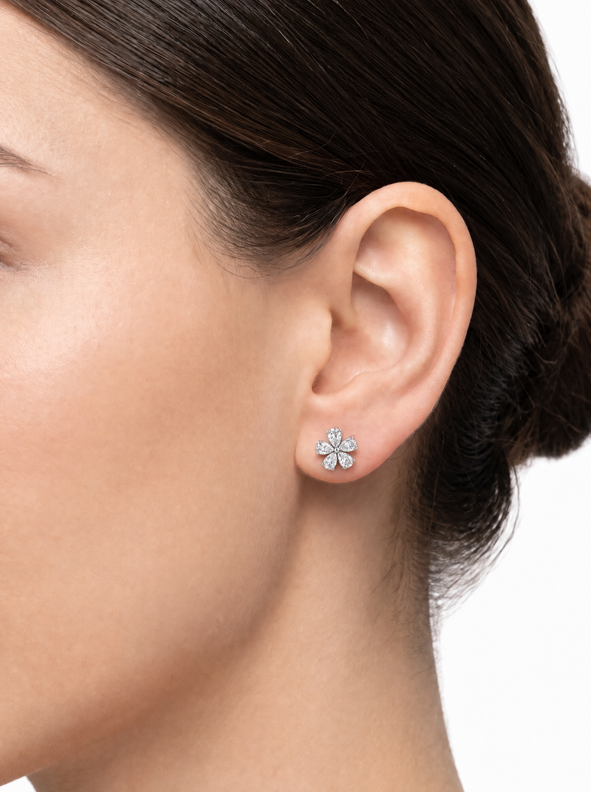 Fleur Éclat Earrings - 925